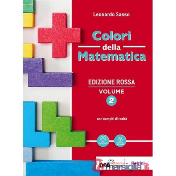 COLORI MATEMATICA ROSSA BN 2 + QUAD + EB