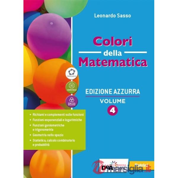 COLORI MATEMATICA AZZURRA 4 + QUAD + EB