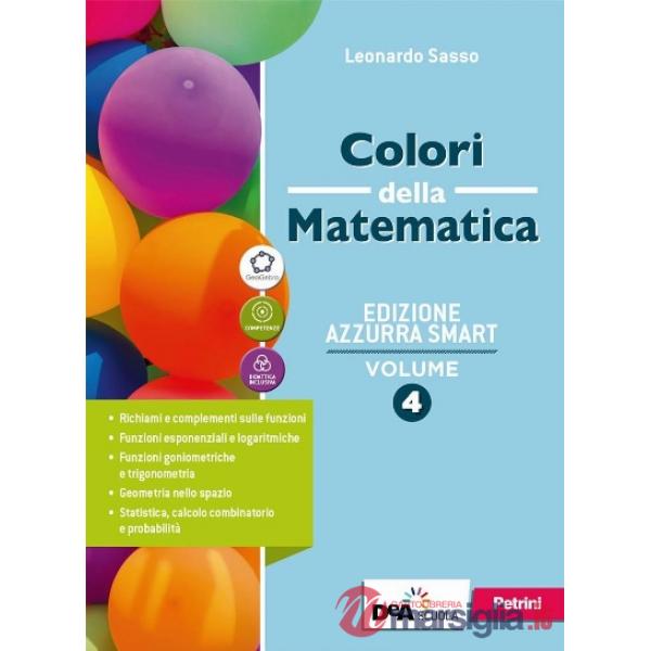 COLORI MATEMATICA AZZURRA SMART 4 + QUAD + EB