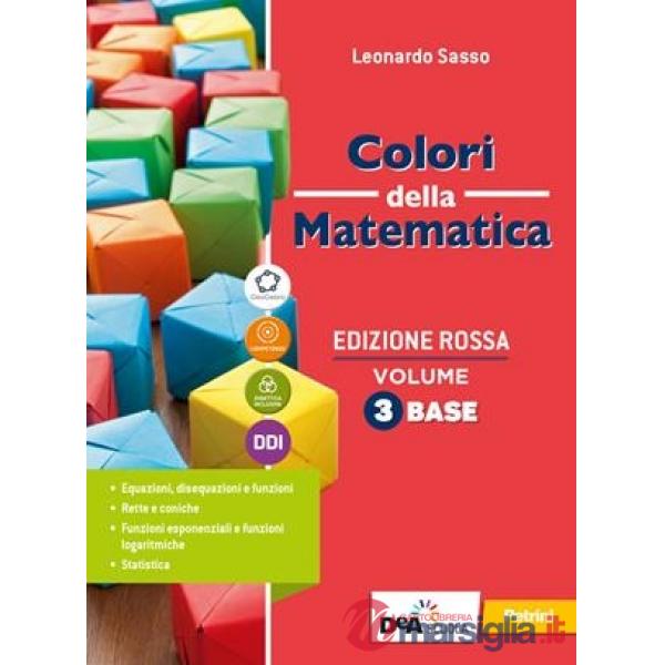 COLORI MATEMATICA ROSSA TR 3BASE + Q + EB
