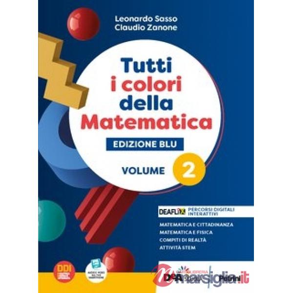 TUTTI I COLORI DELLA MATEMATICA BLU BN 2 + QUA + EB