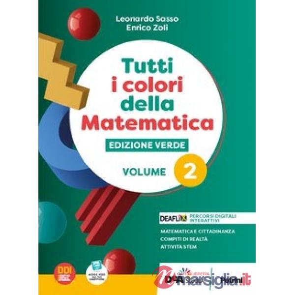 TUTTI I COLORI DELLA MATEMATICA VERDE BN 2 + QUA + EB