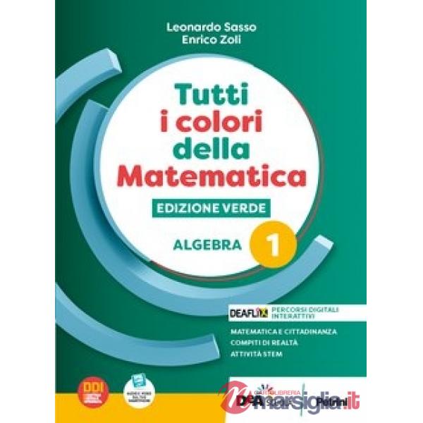 TUTTI I COLORI DELLA MATEMATICA VERDE BN ALG.1 + Q + EB