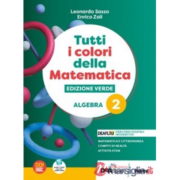 TUTTI I COLORI DELLA MATEMATICA VERDE BN ALG.2 + Q + EB