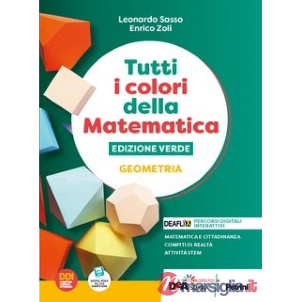 TUTTI I COLORI DELLA MATEMATICA VERDE BN GEOM + Q + EB