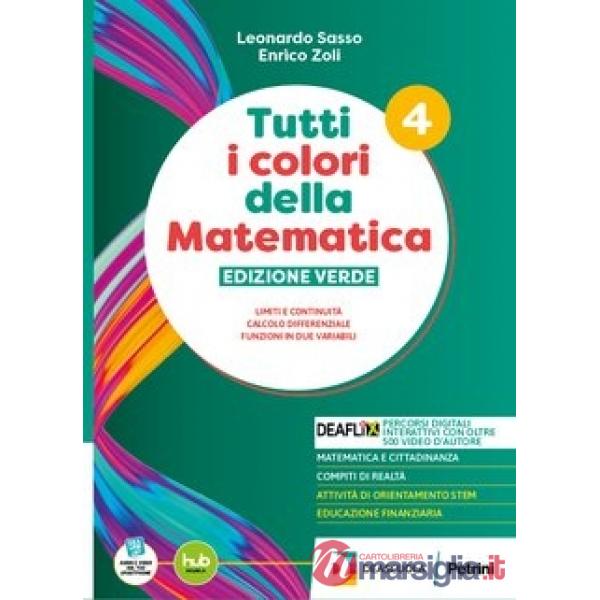 TUTTI I COLORI DELLA MATEMATICA-ED. VERDE VOL. 4 EBOOK