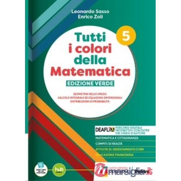 TUTTI I COLORI DELLA MATEMATICA-ED. VERDE VOL. 5 EBOOK