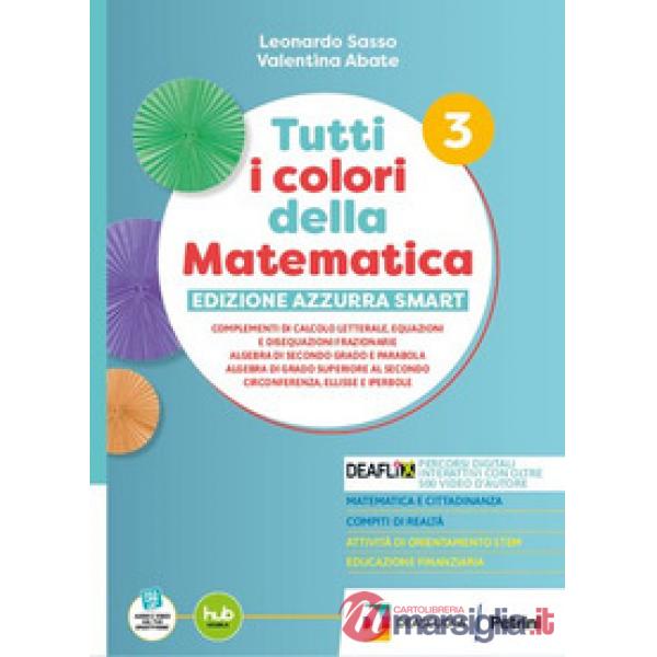 TUTTI I COLORI DELLA MATEMATICA AZZURRA SMART TR 3 + Q + EB