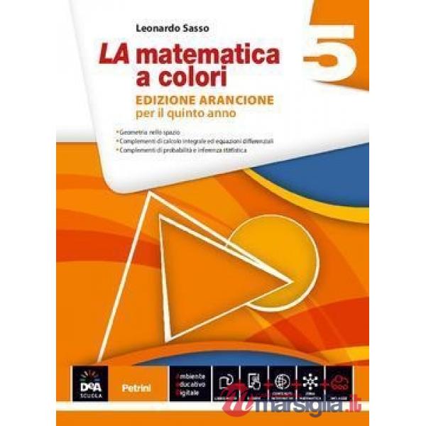 MATEMATICA A COLORI ARANCIONE 5 EBOOK
