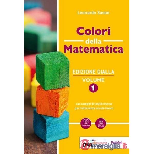 COLORI DELLA MATEMAICA ED. GIALLA ALGEBRA 2 + QUADERNO