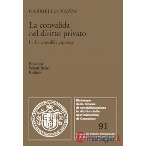 La convalida nel diritto privato