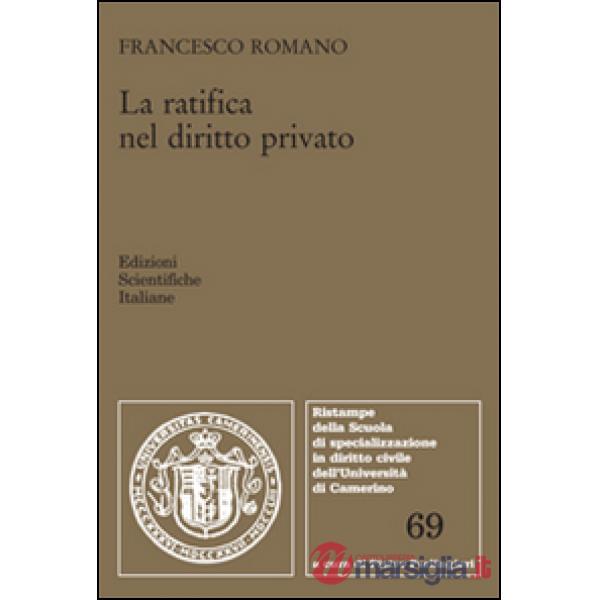 La ratifica nel diritto privato