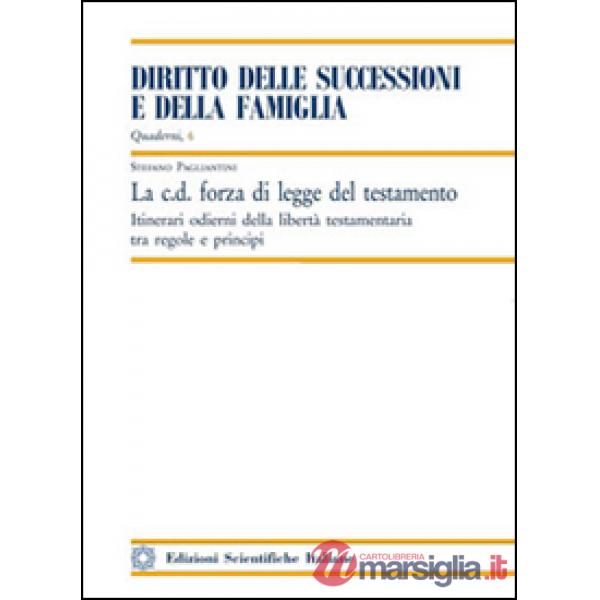 La C.D. forza della legge del testamento