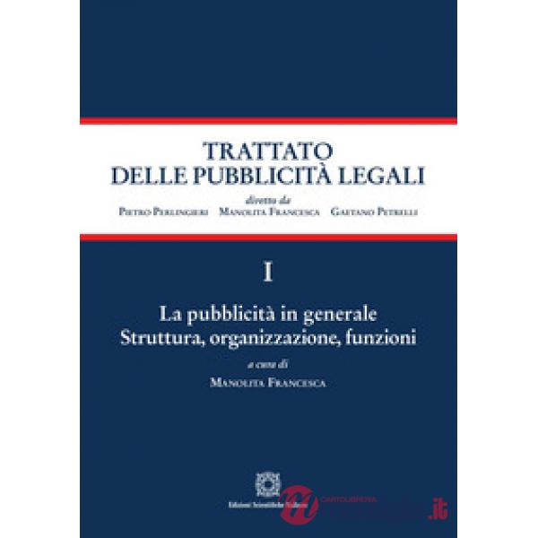La pubblicità in generale. Struttura, organizzazione, funzioni