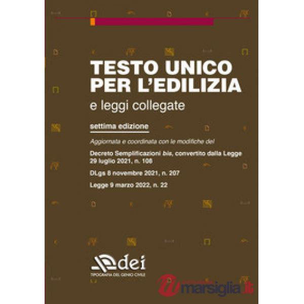 Testo unico per l'edilizia e leggi collegate