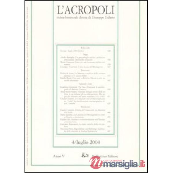 Acropoli (L') (2004). Vol. 4