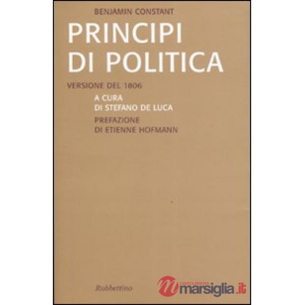 Principi di politica. Versione inedita del 1806