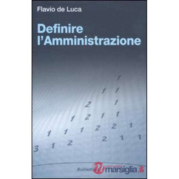 Definire l'amministrazione