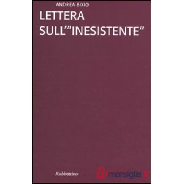 Lettera sull'«inesistente»