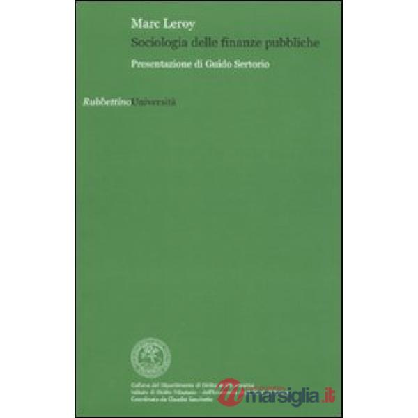 Sociologia delle finanze pubbliche