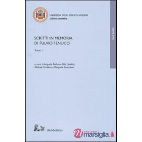 Scritti in memoria di Fulvio Fenucci
