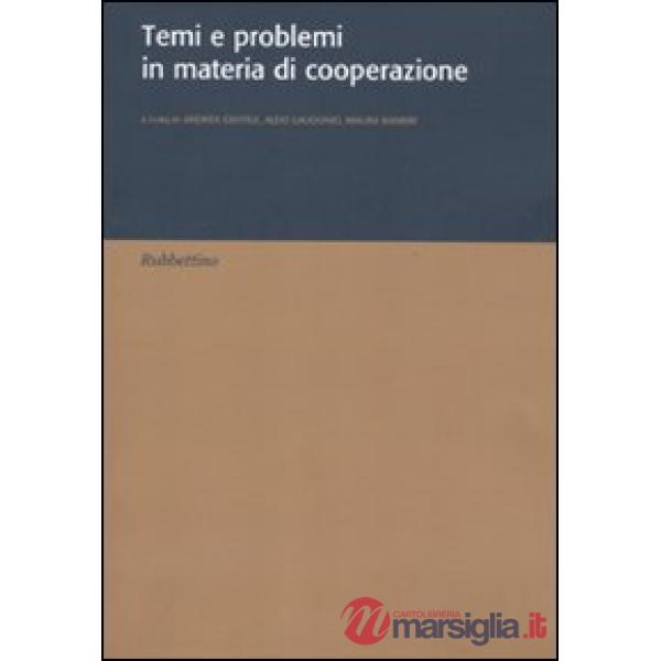 Temi e problemi in materia di cooperazione