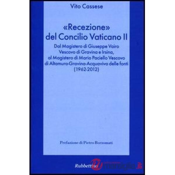 «Recezione» del Concilio Vaticano II. Dal Magistero di Giuseppe Vairo vescovo di