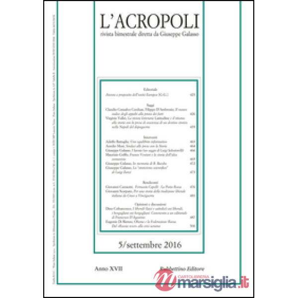 Acropoli (2016) (L'). Vol. 5