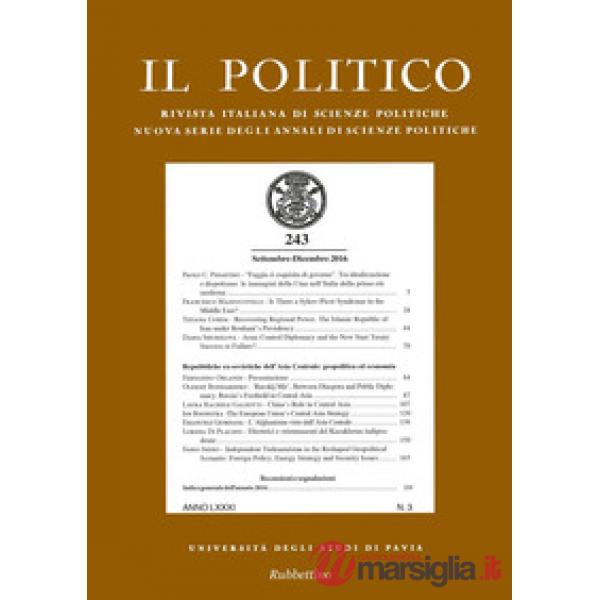 Politico. Rivista italiana di scienze politiche (2016) (Il). Vol. 3