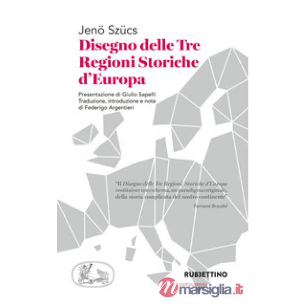 Disegno delle tre regioni storiche d'Europa