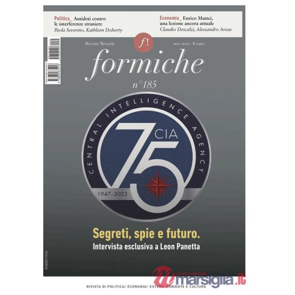 Formiche (2022). Vol. 185: Segreti, spie e futuro. Intervista esclusiva a Leon Panetta