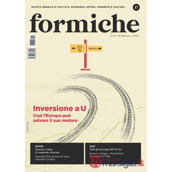 Formiche (2025). Vol. 210: Inversione a U. Così l'Europa può salvare il suo motore