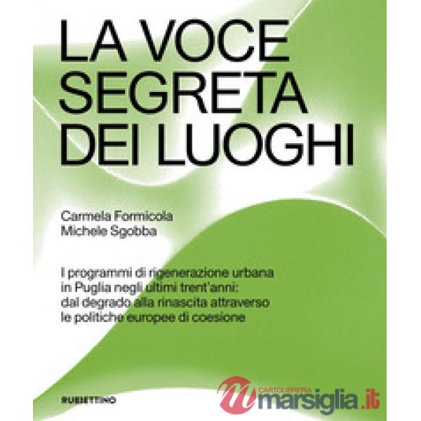 Voce segreta dei luoghi. I programmi di rigenerazione urbana in Puglia negli ultimi trent'anni: dal degrado alla rinascita attra