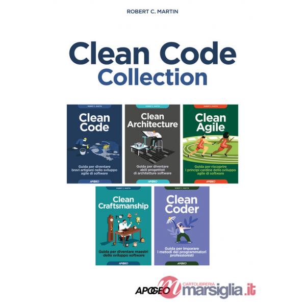 Clean code collection: Clean code-Clean architecture-Clean agile-Clean craftsmanship-Clean coder