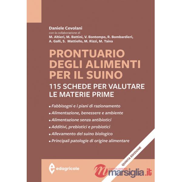 Prontuario degli alimenti per il suino