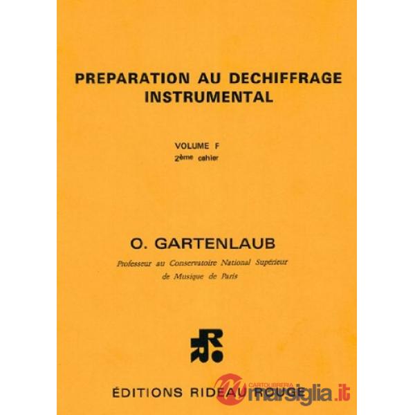 Préparation au déchiffrage instrumental. Per arpa. Metodo. Vol. F/2