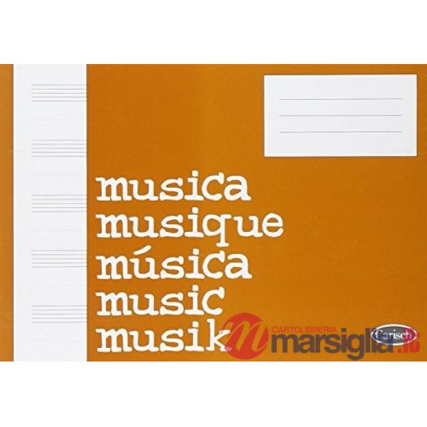 Quaderno di musica (block cm.24x17)