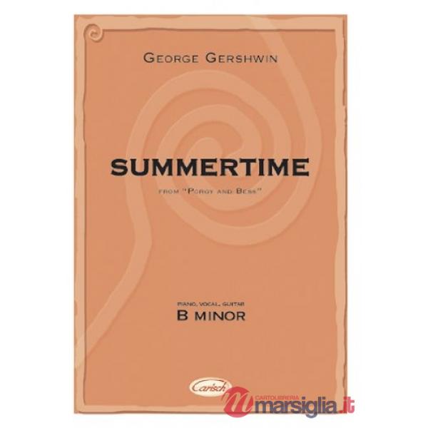 Gershwin George, Summertime (B minor) (spartiti musicali)