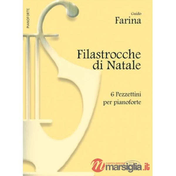 Filastrocche di Natale. 6 pezzetini per pianoforte. Spartito