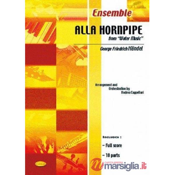 Alla hornpipe, from Water musica. Per ensemble variabile. Partitura e parti