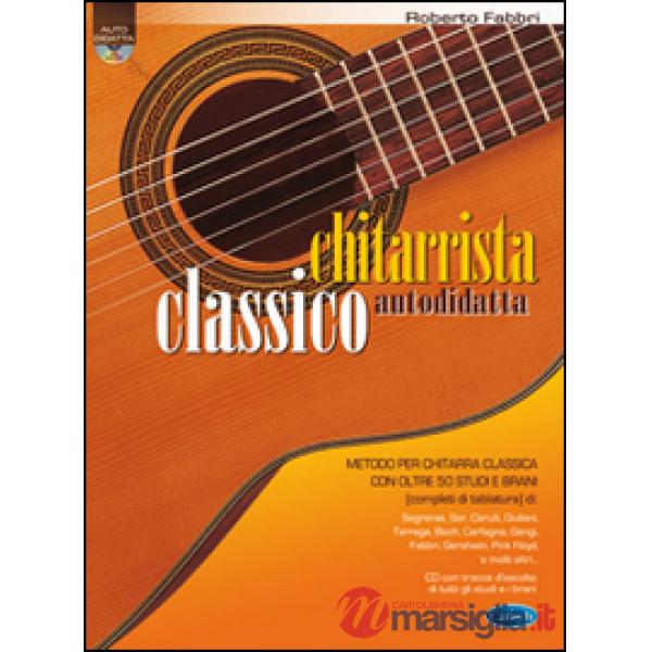 Chitarrista classico autodidatta. Con CD Audio