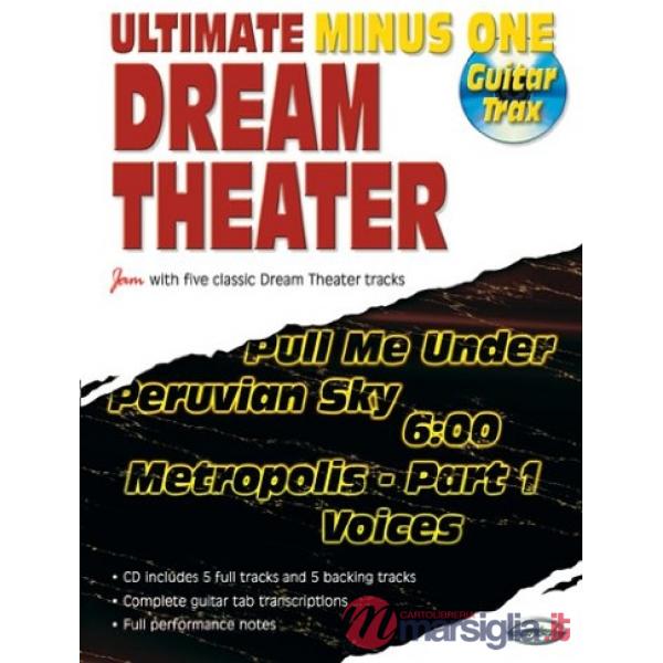 Dream Theater. Ultimate Minus One (guitar trax). Con CD-Audio