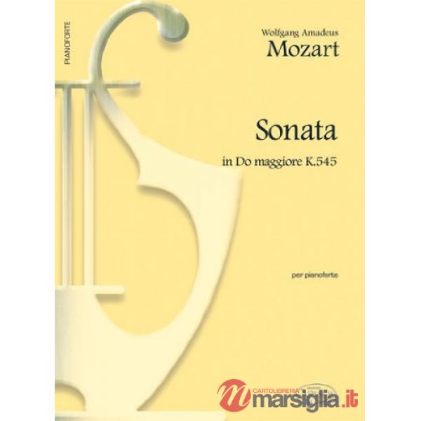 Sonata in Do maggiore KV 545. Per pianoforte. Spartito