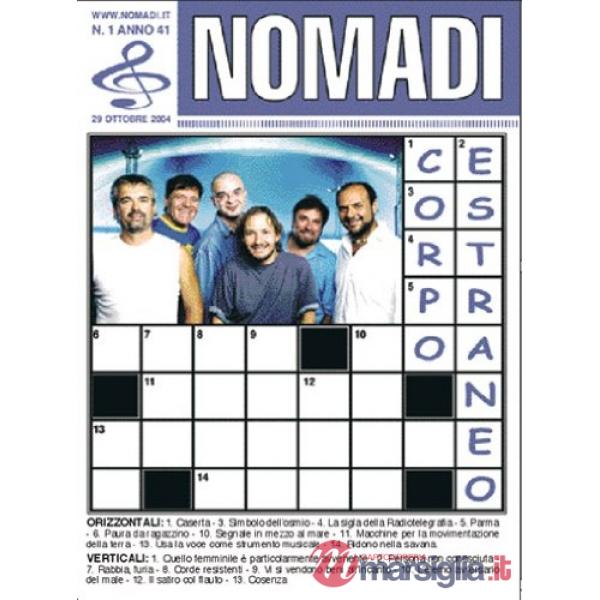 Nomadi, Corpo estraneo (spartiti musicali)