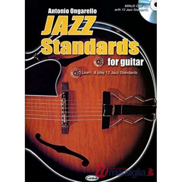 Jazz standards for guitar. Vol. 1. Edzi. inglese (musica stampata)