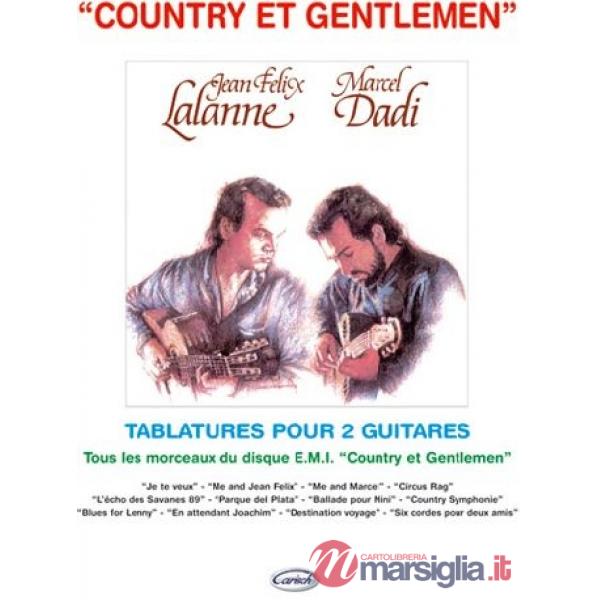 Country et gentleman. Per due chitarra. Spartito