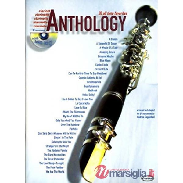 Anthology clarinet v.1+ cd