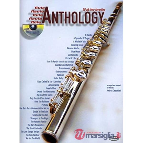 Anthology flute v.1+ cd