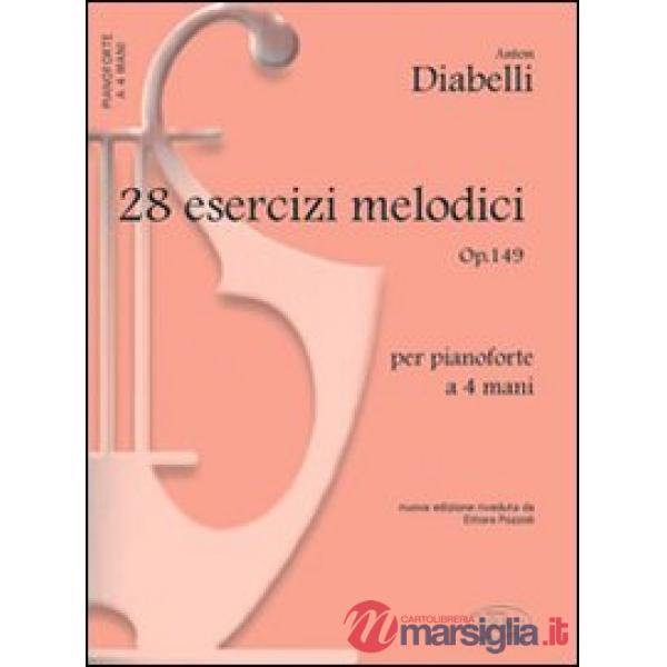 Ventotto esercizi melodici. Op. 149. Per pianoforte a 4 mani