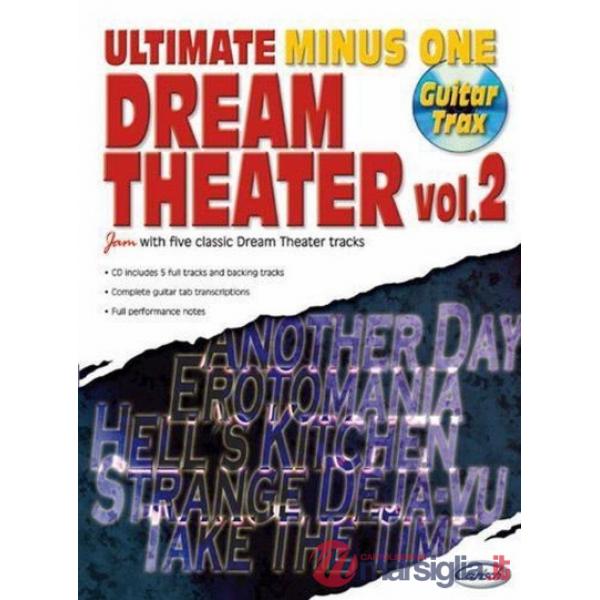 Dream Theater. Ultimate minus one (guitar trax). Spartito. Con CD Audio. Vol. 2